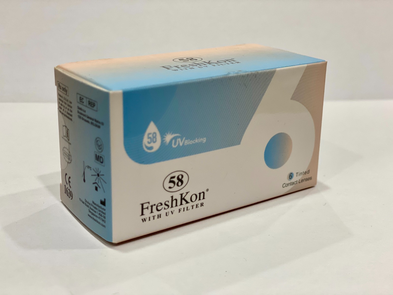 Freshkon58 Monthly Disposable 6pcs Box